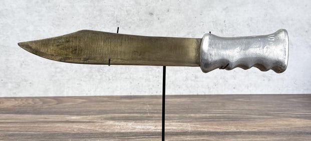 WW2 Theater Made Scimitar Aluminum Handle Knife