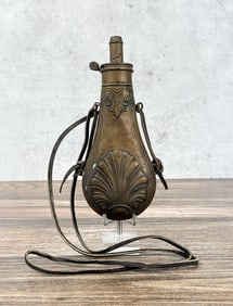 American Flask & Cap Civil War Powder Flask