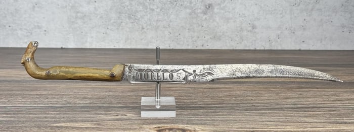 Early Spanish Colonial Mexican Horn Handled Knife