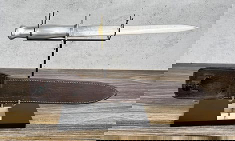 WW2 Aluminum Handle Theater Made Fighting Knife