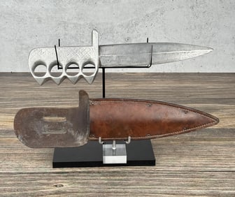WW2 Theater Made Trench Knuckle Knife