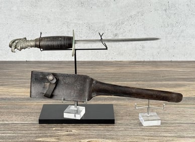 WW2 Theater Made Stiletto Dagger Masonic