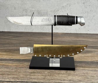 WW2 US 1942 Legitimus Collins & Co Theater Knife