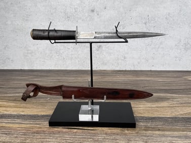WW2 Theater Made Fighting Knife Stiletto