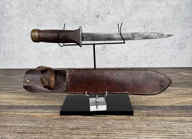 WW2 Theater Made Fighting Knife Stiletto