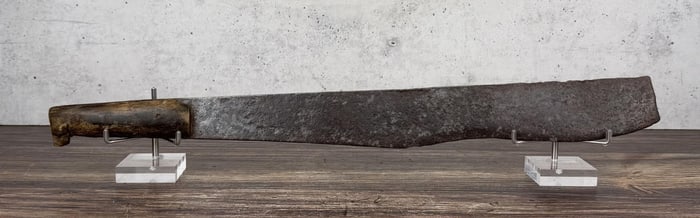 Spanish Colonial Horn Handled Machete