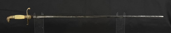 War of 1812 American Five Ball Eagle Head Sword