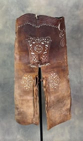 Antique Spanish Mexican Andalusian Charro Chaps