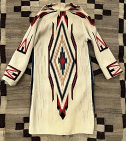 Ganscraft Chimayo Blanket Full Length Jacket Coat