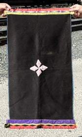 Osage Indian Ribbonwork Blanket Breech Cloth
