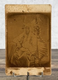 O.S. Goff Sitting Bull's Son Indian Photo
