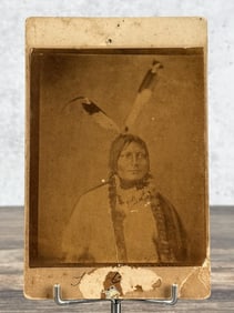 O.S. Goff Two Crows Sioux Scout Indian Photo
