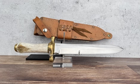Ruana Bonner Montana 42D Bowie Knife Signed