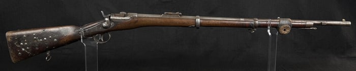 Montana Native American Indian Tacked Steyr Rifle