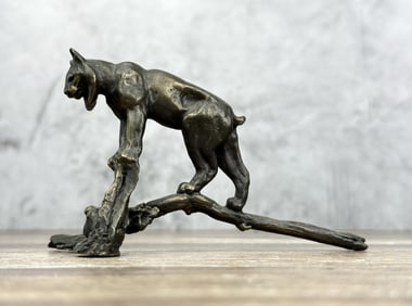 Philip R Goodwin Bobcat Bronze