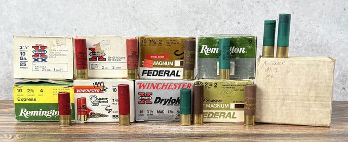 225 Rounds Of 10ga Shotgun Ammo