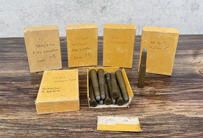 50 Rounds Of Kynoch .450/400 Nitro Express Ammo