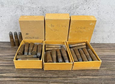 45 Rounds Of Winchester .45-75 Ammo