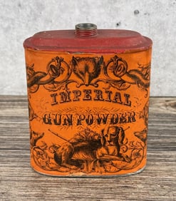 Eureka Imperial Gun Powder Tin