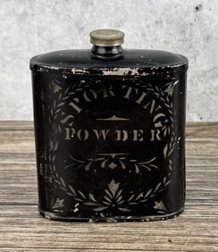 Knowlton Sporting Powder Gun Powder Tin