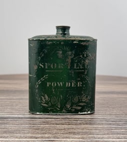 Knowlton Sporting Powder Gun Powder Tin