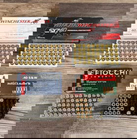 171 Rounds of .40 S&W Pistol Ammo
