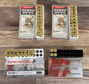 60 Rounds of Hornady Winchester 30-30 Ammo
