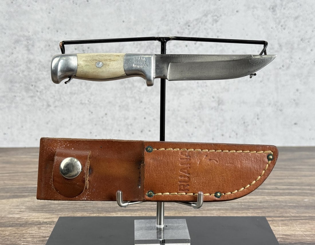 Ruana Bonner Montana 10a Knife: 6 3/8" long.