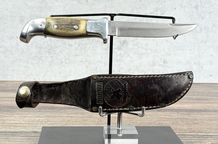 RH Rudy Ruana Bonner Montana Knife 12b Knife Stamp