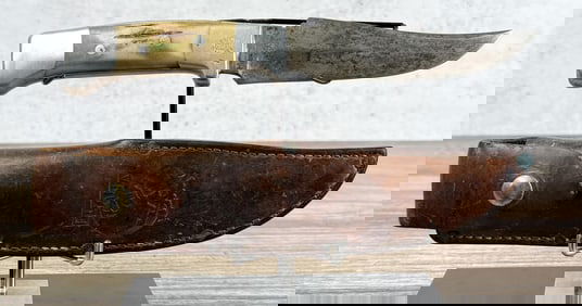 RH Rudy Ruana Bonner Montana Knife Knife Stamp