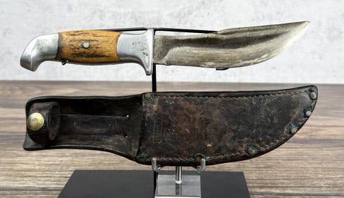 RH Rudy Ruana Bonner Montana Knife Stamp One Pin