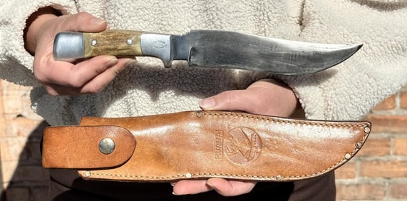 RH Rudy Ruana Bonner Montana Knife 27c7