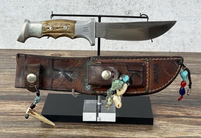 Ruana Bonner Montana 21a Knife Cowboy Carried