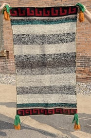 Navajo Indian Germantown Saddle Blanket