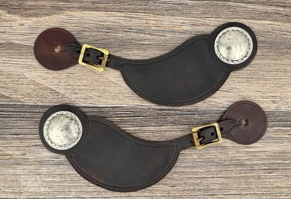 Frank Schultz Victor Montana Cowboy Spur Straps