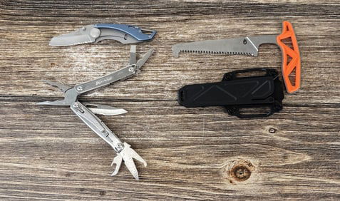 Leatherman Gerber Multi Tool and Knife