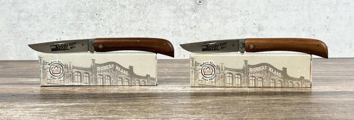 Robert Klaas Brown Mule Pocket Knives