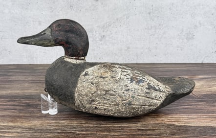 Antique Redhead Wood Duck Decoy