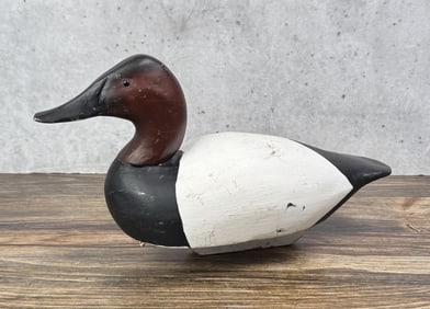 William Bill Goenne Red Head Wood Duck Decoy