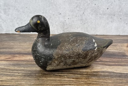 Antique Bluebill Wood Duck Decoy