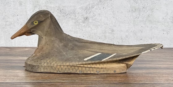 J.W. Reynolds Canvas Mallard Hen Duck Decoy