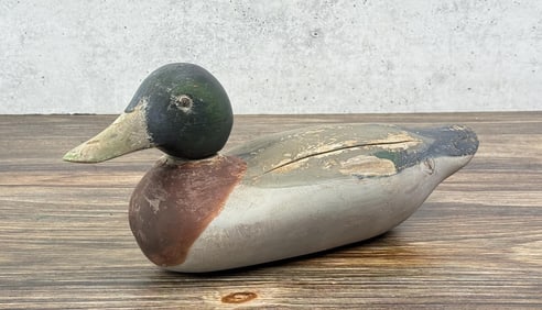 Mason Mallard Drake Wood Duck Decoy