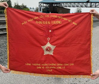 Vietnam War Viet Cong Flag NVA