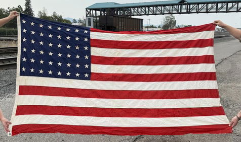 WW2 48 Star US American Flag