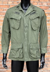 Vietnam War US Army Poplin Jungle Jacket