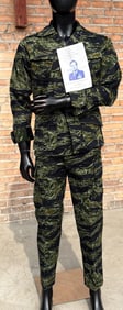 Vietnam War Tiger Stripe Camo Uniform Set Named