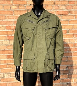 Early Vietnam War US Army Poplin Jungle Jacket