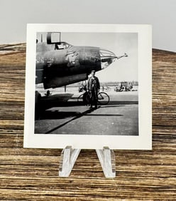 WW2 Bomber Airplane Plane Nose Art Photo