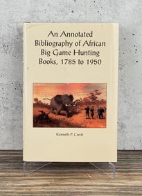 African Big Game Hunting Books 1785 to 1950