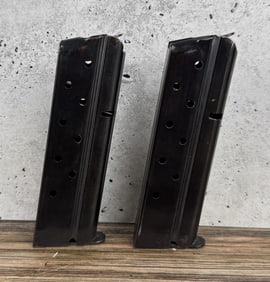 1911 Pistol Rearing Colt .38 Super Magazines